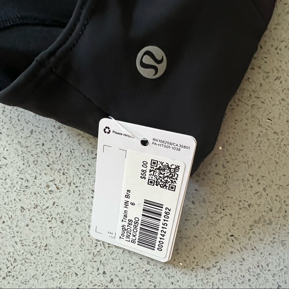 NWT Tough Train High-Neck Bra sz 6 - Picture 4 of 6